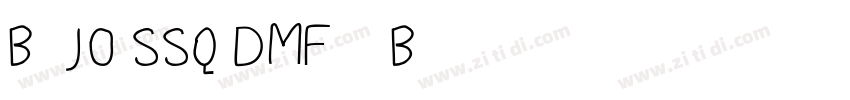 By J0SSQ DMF in Beil字体转换